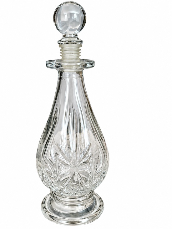 Other - Vintage Glass Crystal Wine Decanter